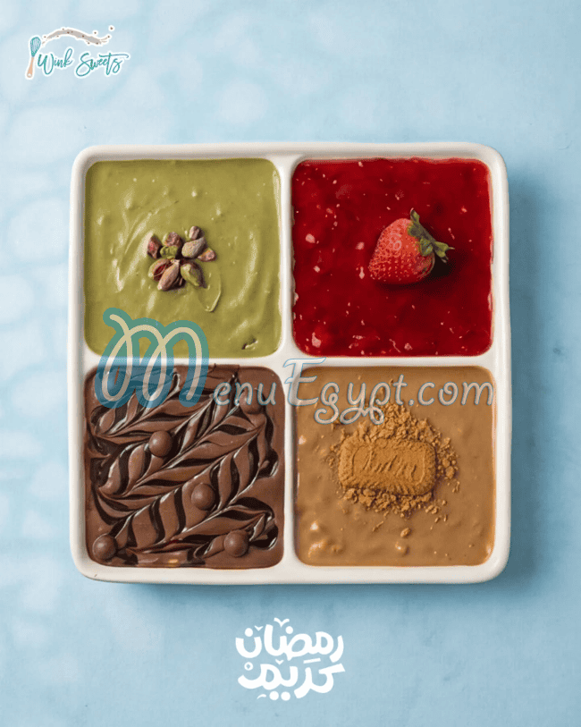Wink Sweet online menu