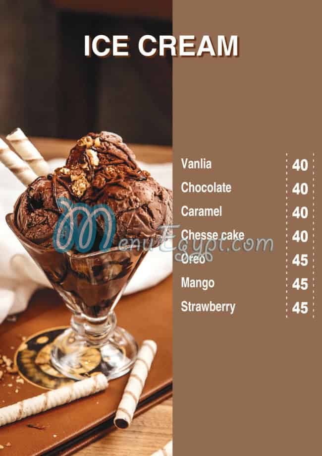 Yoga Drink menu Egypt 2