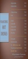 Franchise Cafe menu Egypt 1