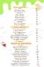 Bubbles Cafe menu