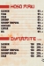 CHANG CHENG menu Egypt