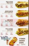 Charleys Philly Steak menu Egypt