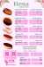Elena Cakes and Sweets menu