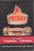 Friday menu