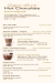 House of Cocoa menu Egypt 4