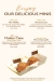 House of Cocoa menu Egypt 1