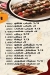 Kabab Wahba menu