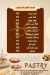 LA CIGALE PASTRY menu