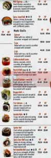 Makany menu prices