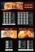 Meraia menu