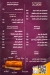 Papa Doner menu Egypt