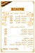 pasta makrona menu