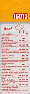 Quick  Sandwiches menu Egypt