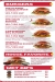 Sauce Egypt menu