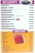 Sila Sweet menu