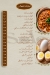 Solo restaurant & Cafe menu