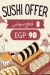 Sushi Scuter delivery