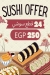 Sushi Scuter delivery menu