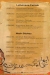 Taboula delivery menu