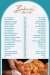 The Bakery Corner online menu
