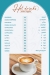 The Bakery Corner menu prices
