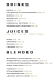 The Eataly menu Egypt 12