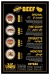 Volcano Burger menu Egypt